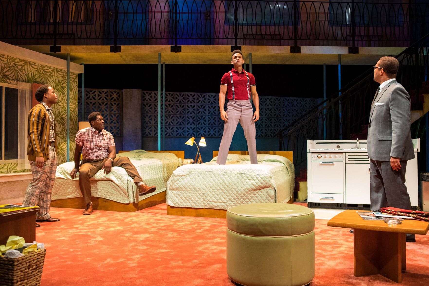 Leon Thomas III played Sam Cooke in the local stage production